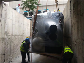 北京空调机组搬运吊装就位专业公司